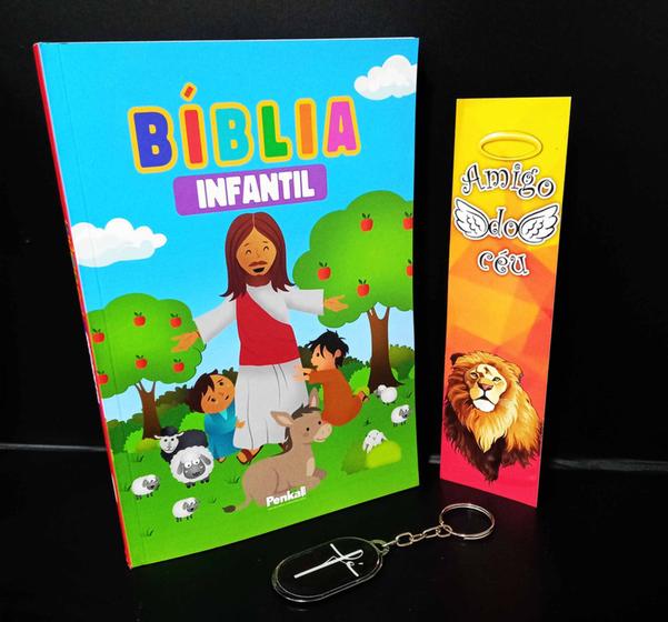 Imagem de Biblia sagrada evangelica infantil menino jesus infantil kt