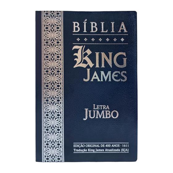 Imagem de Bíblia Sagrada Jumbo King James Capa Luxo ul 15,5 x 22cm