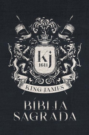 Imagem de Bíblia Sagrada  King James Fiel 1611  Letra Normal  Capa Dura  Brasão
