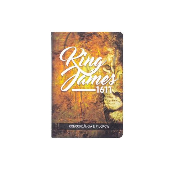Imagem de Bíblia Sagrada King James Leão  King James Fiel 1611  Capa Soft Touch  Marrom - BV BOOKS