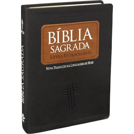Bíblia Sagrada Letra Extragigante NTLH Menor preço em Bíblia Sagrada Letra Extragigante NTLH
