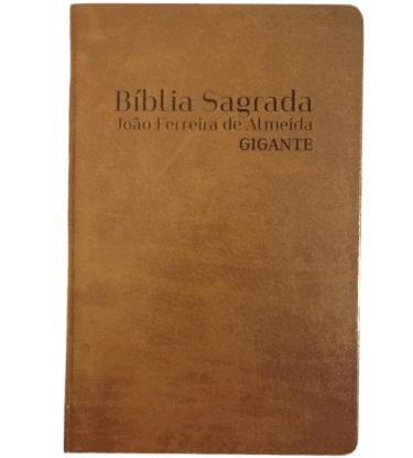 Imagem de Bíblia Sagrada Letra Gigante RC Marrom