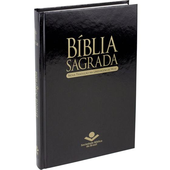 Imagem de Bíblia Sagrada Linguagem Fácil - Capa Dura Preta - NTLH