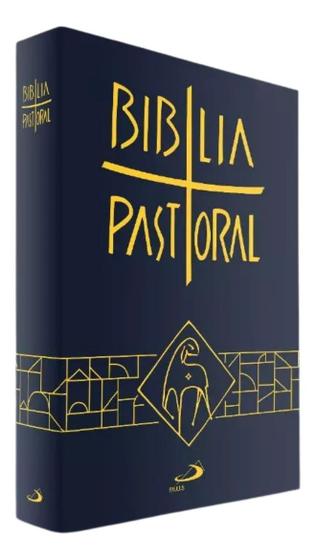 Imagem de Bíblia Sagrada Nova Pastoral Média Tradicional Capa Cristal Livro Completo Antigo e Novo Testamento - Editora Paulus