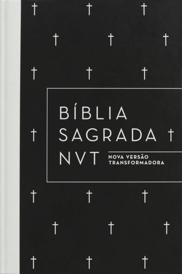 Imagem de Biblia sagrada nvt - cruz - letra normal - capa dura