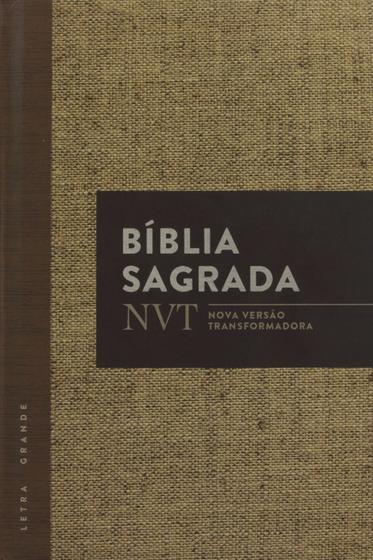 Imagem de Bíblia Sagrada NVT Letra Grande Capa Dura