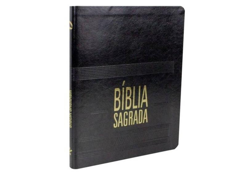 Imagem de Bíblia Sagrada SBB / Slim Grande/ Cor Preta/ Capa Luxo / NAA