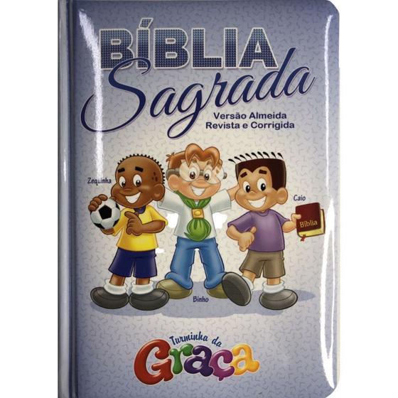 Imagem de Bíblia Sagrada Turminha da Graça Capa Almofada