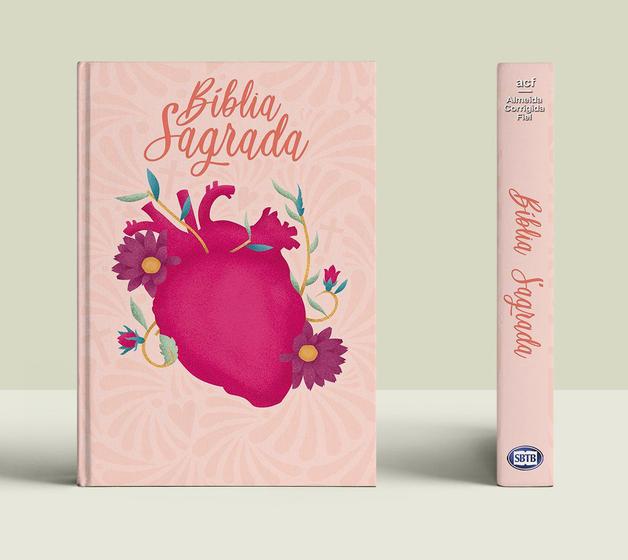 Bíblia Sagrado Coração - Capa Dura - ACF Menor preço em Bíblia Sagrado Coração - Capa Dura - ACF