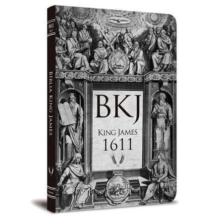 Imagem de Bíblia Slim - King James 1611 - Lettering Bible - Capa Dura - Retrô - BL088 - BV BOOKS