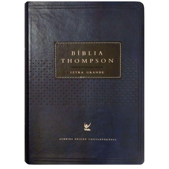 Bíblia Thompson Letra Grande - Bíblia de Estudo - Magazine Luiza
