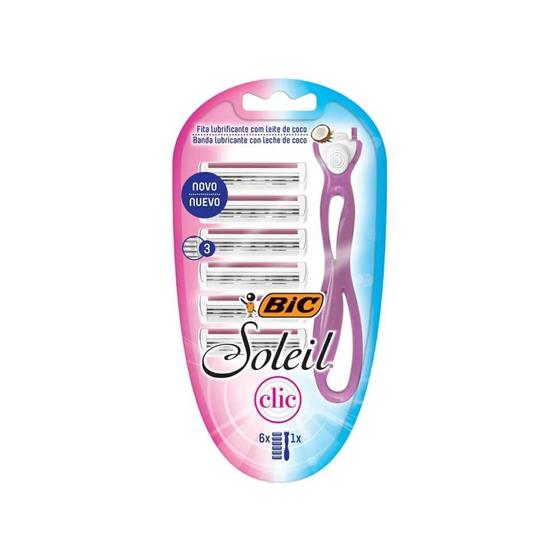 Imagem de Bic Soleil Clic Barbeador C/6