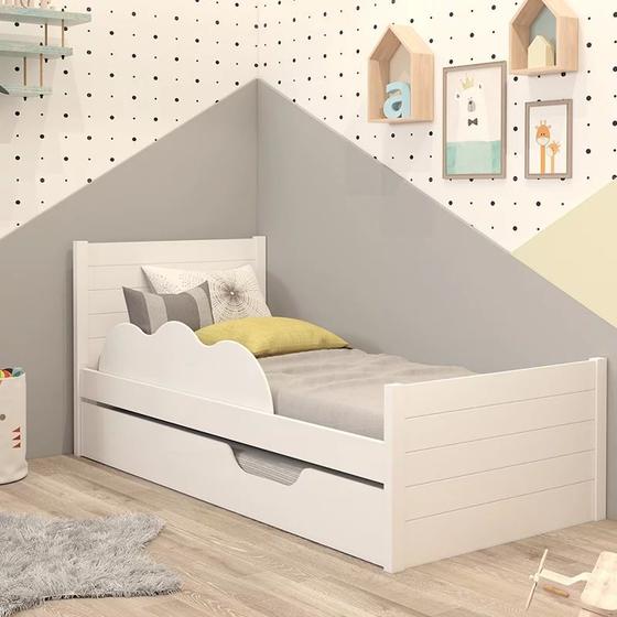 Bicama Bibox Solteiro Elza Cama Auxiliar Cimol Móveis Menor preço em Bicama Bibox Solteiro Elza Cama Auxiliar Cimol Móveis