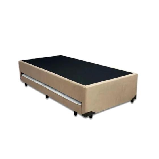 Imagem de Bicama Box com Cama Auxiliar Ortopédica Viúva 128x188x38cm