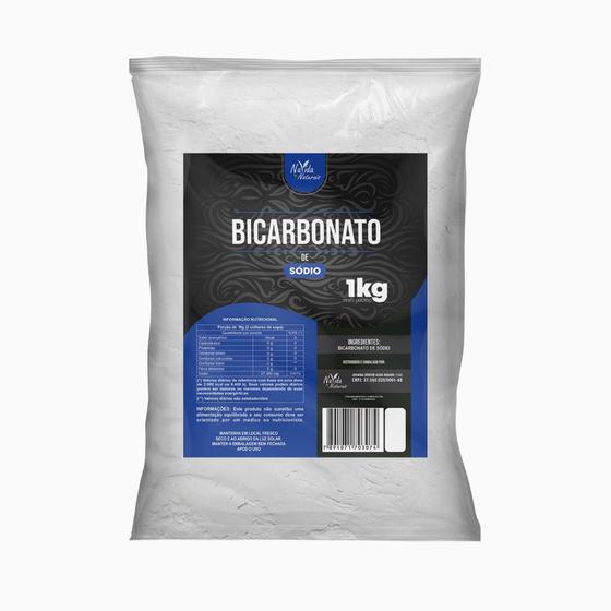 Bicarbonato de Sódio 1kg Navida naturais Menor preço em Bicarbonato de Sódio 1kg Navida naturais