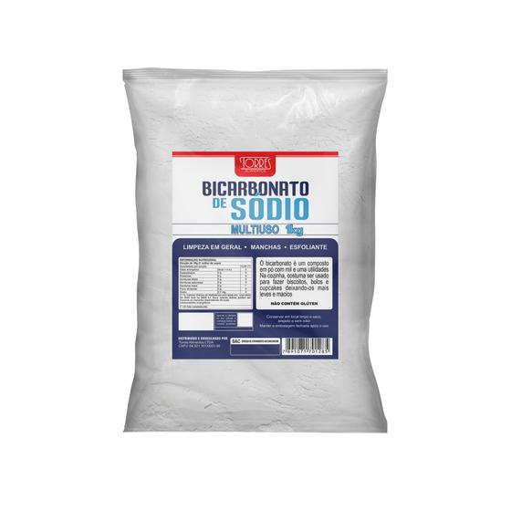 Bicarbonato de Sódio Torres 1kg Menor preço em Bicarbonato de Sódio Torres 1kg