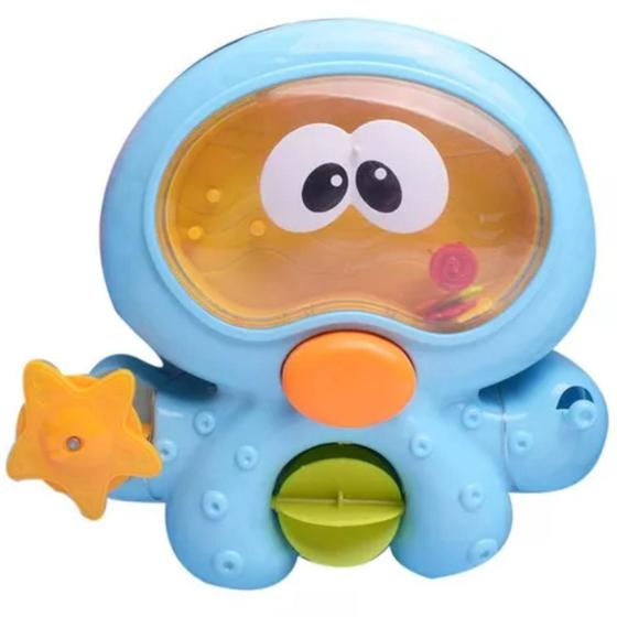 Imagem de Bichinho para Banho Baby Polvo Piscina Cascata de Agua - POLIBRINQ