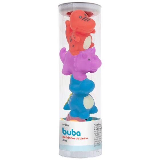 Imagem de Bichinhos para Banho Dinos Buba Coloridos