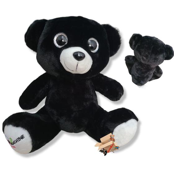 Imagem de Bicho / Bichinho Ursinho De Pelúcia Urso Alegria Olhos Brilhantes 25 CM Premium