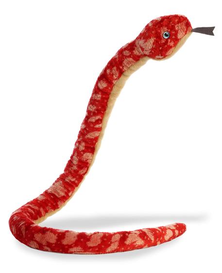 Imagem de Bicho de pelúcia Aurora Playful Snake Red Corn 127 cm