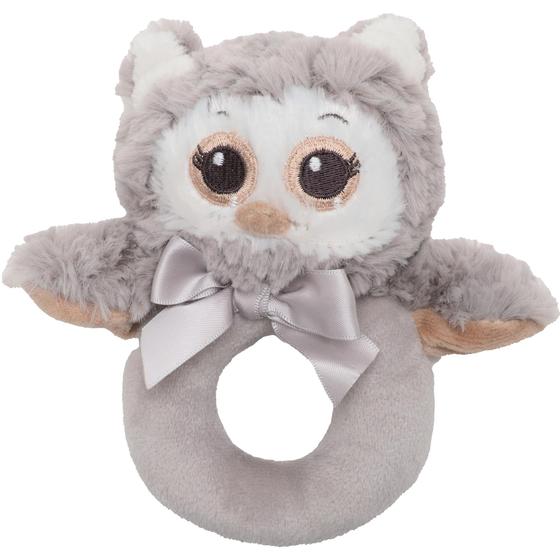 Imagem de Bicho de pelúcia Bearington Baby Lil' Owlie Owl Rattle