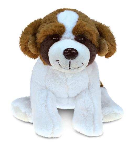 Imagem de Bicho de pelúcia DolliBu Plush St Bernard Dog 20 cm para crianças e adultos