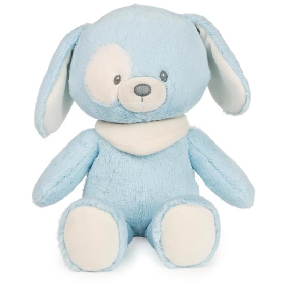 Imagem de Bicho de pelúcia GUND Baby Sustainable Puppy 33 cm azul/creme