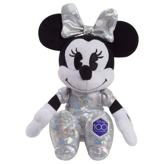 Imagem de Bicho de pelúcia Just Play Disney Minnie Mouse 20cm