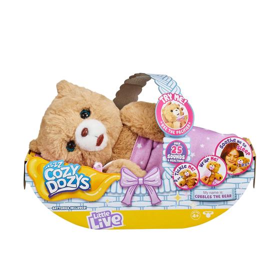 Imagem de Bicho de pelúcia Little Live Pets Cozy Dozy Cubbles The Bear