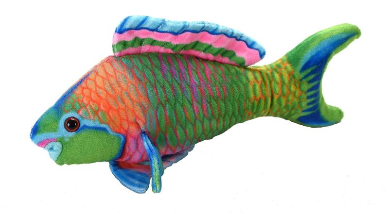 Imagem de Bicho de pelúcia Wild Republic Coral Reef Parrotfish 15 cm Kids