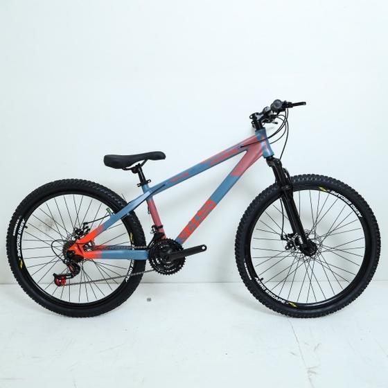 Imagem de Bicicleta 26 vikingx 21v index - tuff x-35 - azul petróleo