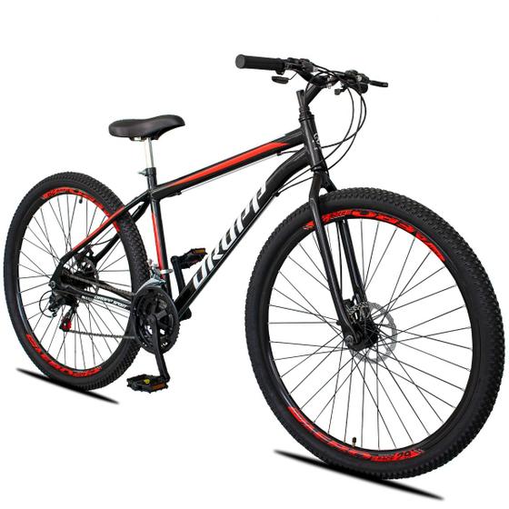 Imagem de Bicicleta 29 Dropp Sport Aço 21 Marchas Freio a Disco
