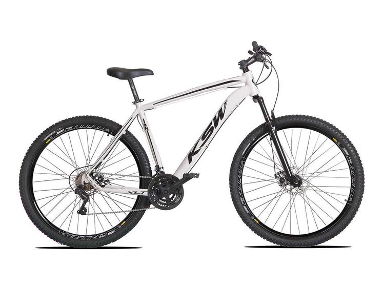 Imagem de Bicicleta 29 KSW XLT 21V Relação Shimano Suspensão Trava