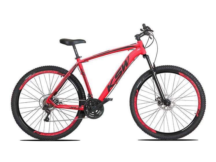 Imagem de Bicicleta 29 KSW XLT 21V Shimano Freio a Disco e Trava