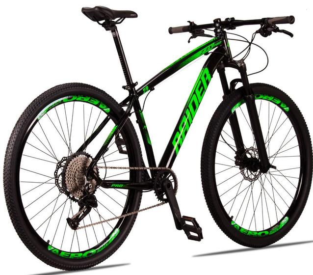 Bicicleta Raider Z3x Disc H T21 Aro 29 Susp. Dianteira 12 Marchas - Verde