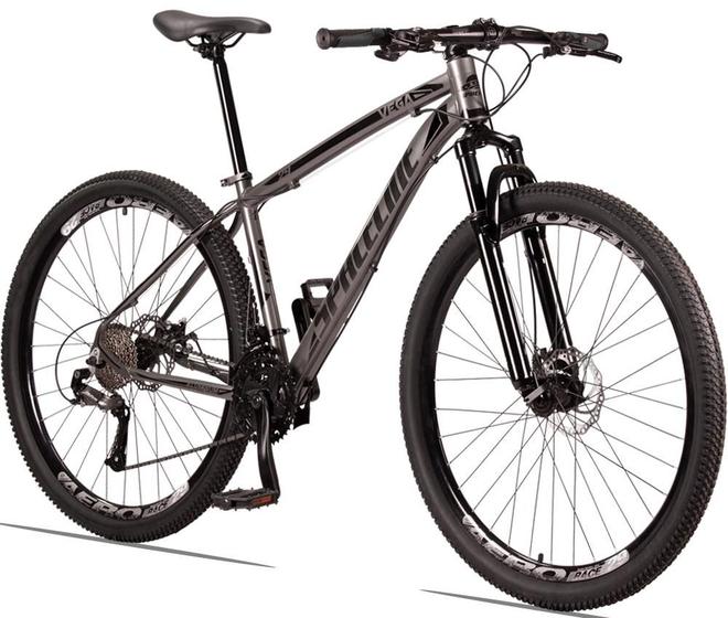 Imagem de Bicicleta 29 Spaceline Vega 27 Marchas Câmbio Shimano Freio a Disco e Suspensão