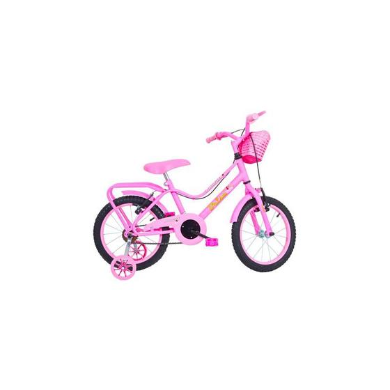 Bicicleta Monark Brisa Aro 16 Rígida 1 Marcha - Rosa