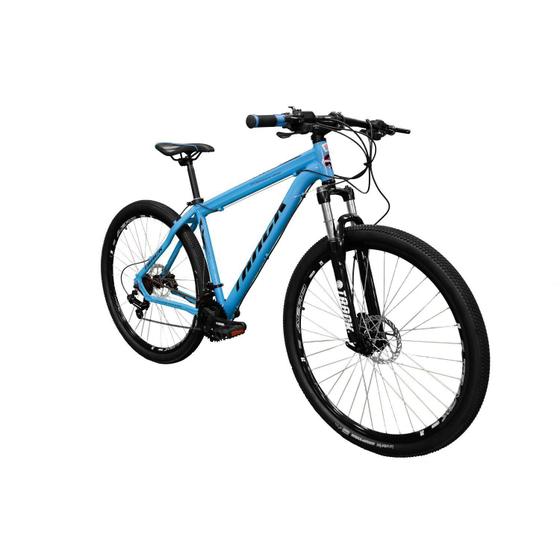 Bicicleta Track&bikes Trivo Aro 29 Susp. Dianteira 21 Marchas - Azul