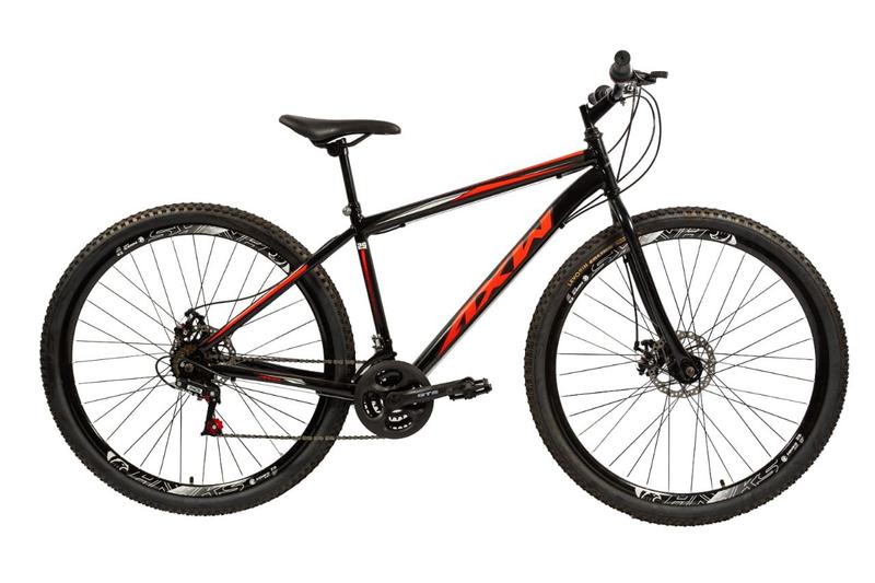 Bicicleta Aço Carbono Axw Aro 29 Freio a Disco 21v + Suporte Menor preço em Bicicleta Aço Carbono Axw Aro 29 Freio a Disco 21v + Suporte