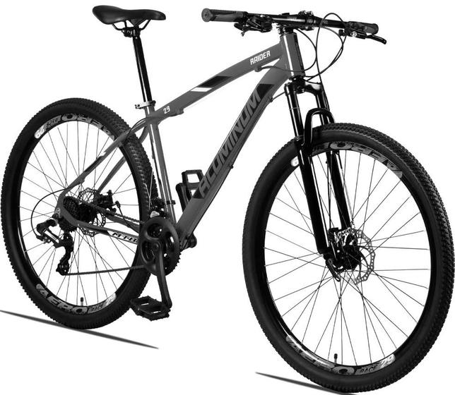 Imagem de Bicicleta Aluminum Raider 24V Aro 29 Index Freio a Disco