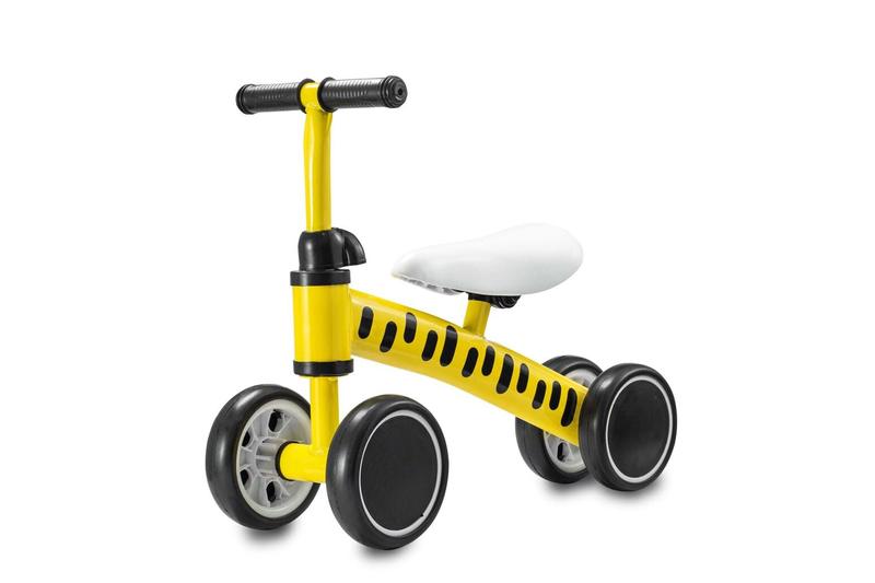 Imagem de Bicicleta Andador de Equilíbrio Infantil Amarela até 24Kg Sem Pedal Multmaxx