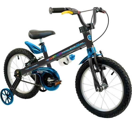 Bicicleta Nathor Apollo Aro 16 Rígida 1 Marcha - Azul/preto