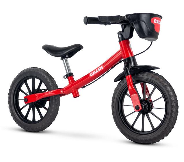 Imagem de Bicicleta Aro 12 de Equilíbrio Balance Caloi Sem Pedal Até 21kg Nathor