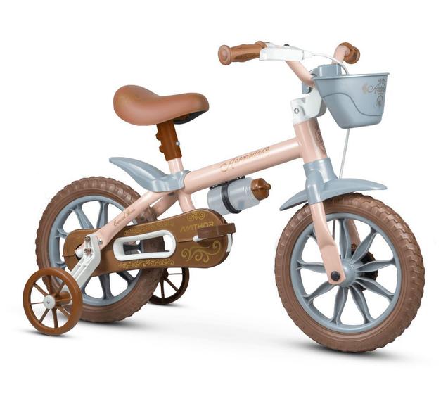 Imagem de Bicicleta Aro 12 Infantil Antonella Baby Suporta Até 21kg Nathor