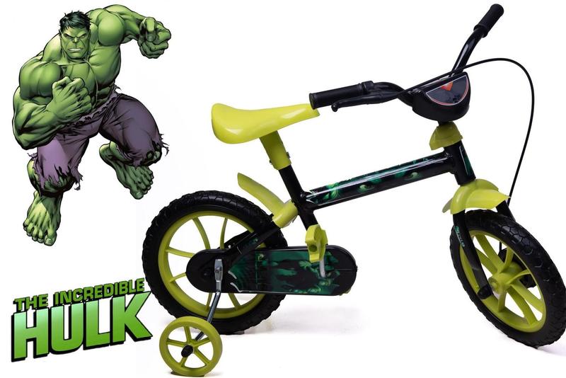 Imagem de Bicicleta Aro 12 Infantil Masculina Preto - Personagem