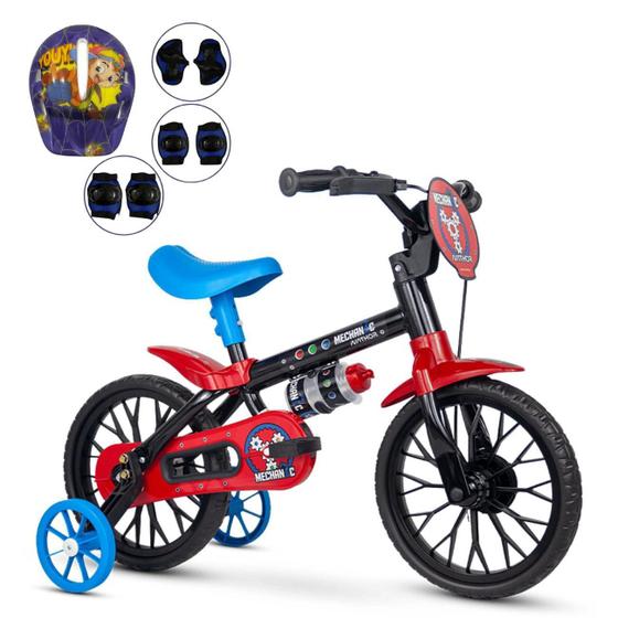 Imagem de Bicicleta Aro 12 Infantil Nathor 2 A 5 Anos Mechanic E