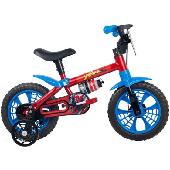 Imagem de Bicicleta ARO 12 Spider MAN Nathor - 101260160000  VERMELHO/AZUL