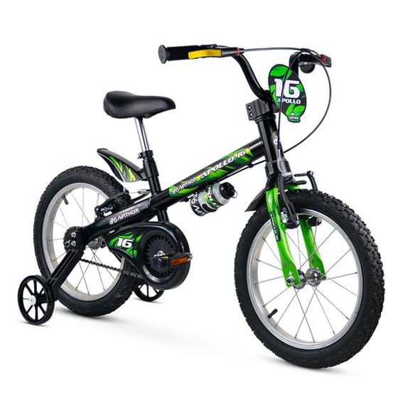 Bicicleta aro 16 Apollo 3 Nathor Menor preço em Bicicleta aro 16 Apollo 3 Nathor
