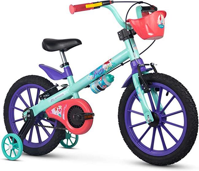 Bicicleta Nathor Ariel Aro 16 Rígida 1 Marcha - Azul