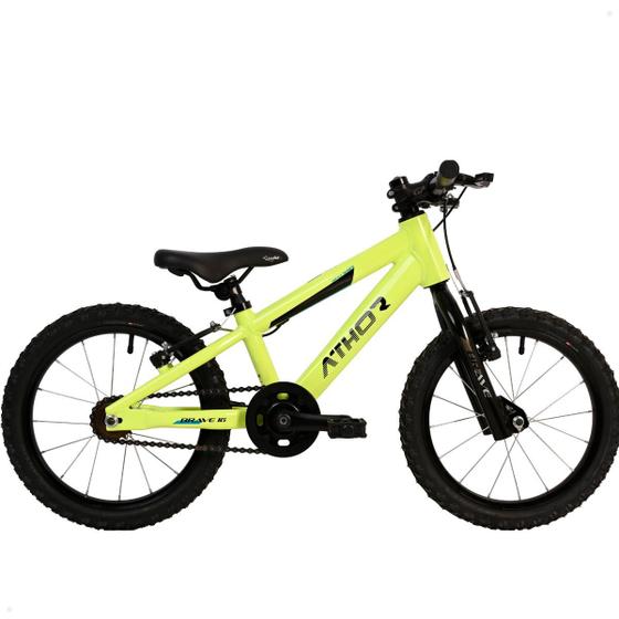Bicicleta Athor Bike Brave Aro 16 Rígida 1 Marcha - Amarelo